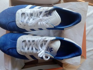 Zapatillas Adidas Gazelle Azul/Blanco