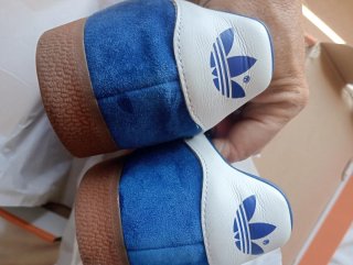 Zapatillas Adidas Gazelle Azul/Blanco