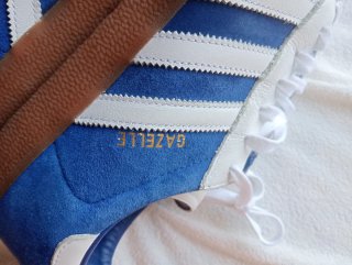 Zapatillas Adidas Gazelle Azul/Blanco