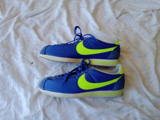Zapatillas Nike Cortez Nylon AW Azul/Verde