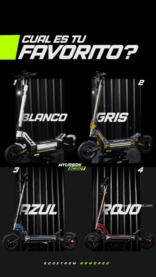 Patinete Eléctrico Ecoxtrem Armored oferta