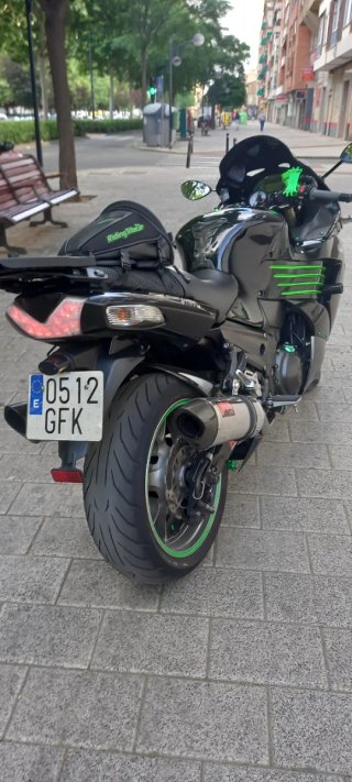 Kawasaki ZZR1400 2008 Negra