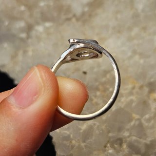 Anillo Plata 925 Topacio Místico Ajustable