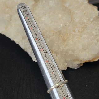 Anillo Plata 925 Topacio Místico Ajustable