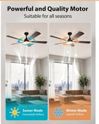 Ventilador Techo Aigostar con Luz