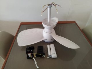 Ventilador techo con luz ∅ 71 cm Sulion