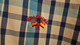 Camisa Spagnolo cuadros azules Talla 2