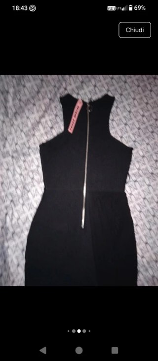 Vestito Tally Weijl nero donna taglia XS