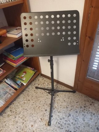Atril para partituras negro