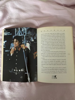 Libro Moonwalk Michael Jackson primera ed 1988