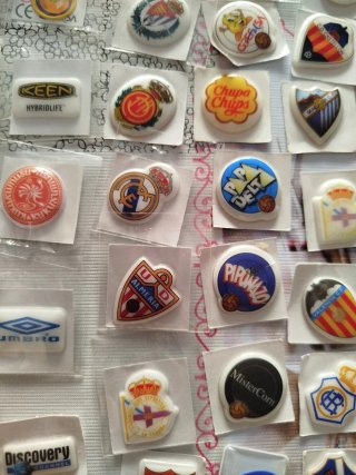 Lote de pegatinas de marcas