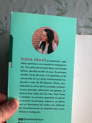 Libro Amor en juego -Elena Armas -Novela romántica