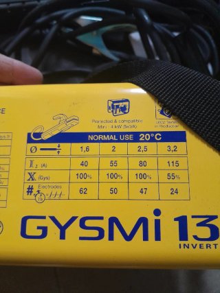 Soldadora GYSMI 130P Inverter