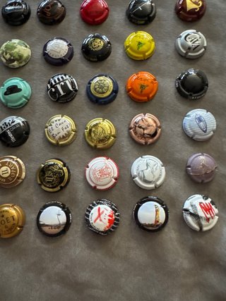 Chapas de cava coleccionables