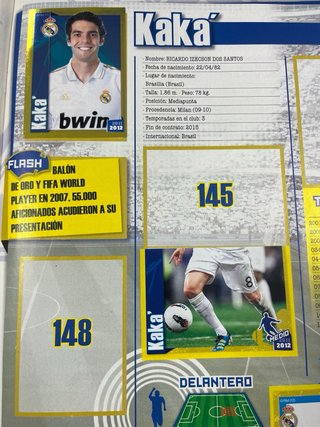 Álbum Cromos Real Madrid 2011-2012 Oficial
