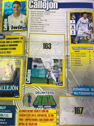 Álbum Cromos Real Madrid 2011-2012 Oficial