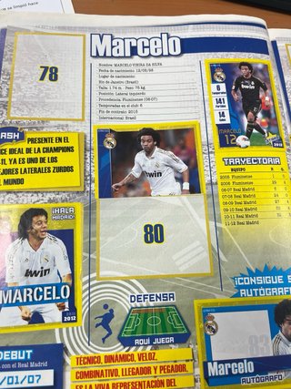 Álbum Cromos Real Madrid 2011-2012 Oficial