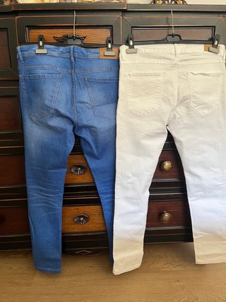 2 Vaqueros Pull&Bear Talla 44