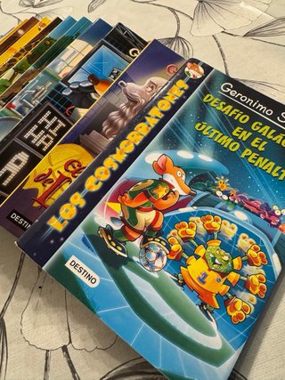 Colección libros Geronimo Stilton