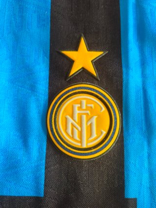 Camiseta Inter Milán 92/93 Fiorucci Bergkamp