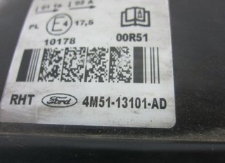 Faro izquierdo 4m5113101ad ford 1606886