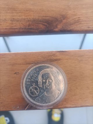 Moneda 10 Euro Cristóbal Colón Plata 925