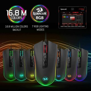 Ratón Gaming Redragon Cobra M711