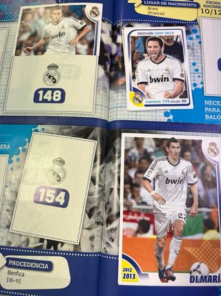 Colección Cromos Real Madrid 2012-2013