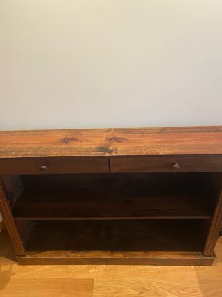 Mueble auxiliar madera clásico