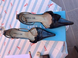 Zapatos Adela Gil Negros Talla 38
