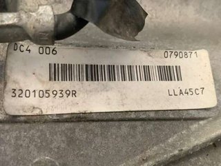 61257 caja cambios 320105939r renault captur i 1.2