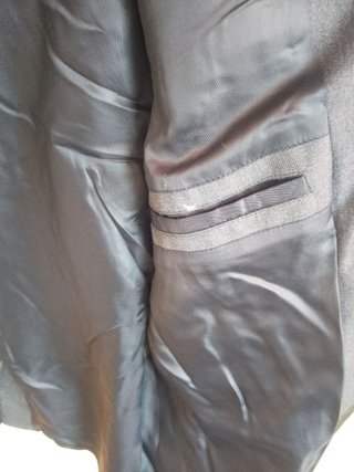 Giacca Blazer Uomo Lana Grigio Scuro 50
