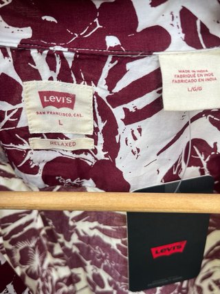 Camisa Hawaiana Levi's Estampada