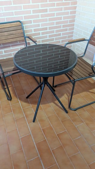 Mesa y 2 Sillas JYSK Radstrup