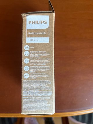Radio Portátil Philips 1000 Series
