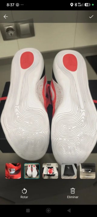 Nike Kobe IX Elite Low Protro Rojas Talla 44