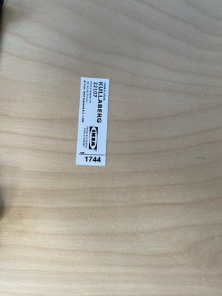 Silla giratoria Kulleberg Ikea Madera y Metal