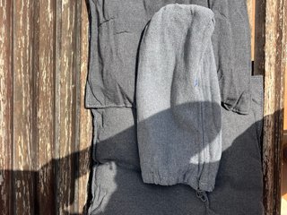 Hamaca de Camping Gris y Blanca