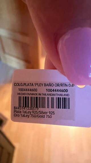 Colgante Oso Tous Dorado y Plateado