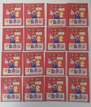 16 Sobres Super Mario Playtime + 52 Cromos Sueltos
