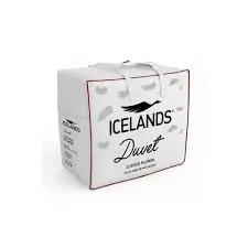 SUPER OFERTA - Edredón plumón Icelands blanco