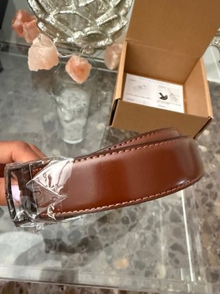 Cinturón de piel reversible