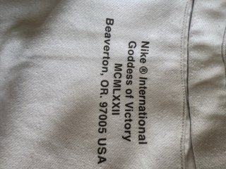 Pantalón chándal Nike blanco