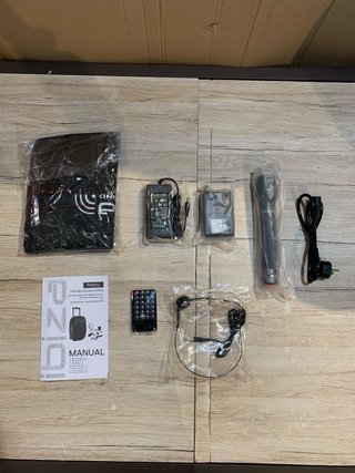 Altavoz Portátil Ibiza Sound PORT12UHF-MKII-TWS