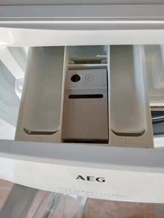Lavadora AEG 8kg 1200rpm Blanca