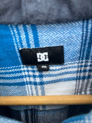 Sobrecamisa DC a quadri con cappuccio