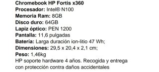 Chromebook HP Nero