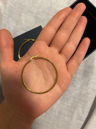 Pendientes Aro Dorados T400