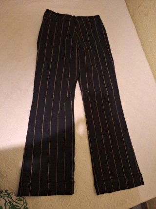 Conjunto Chaqueta y Pantalón Rayas Mujer