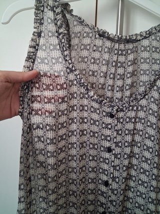 Mono Zara tirantes estampado XS
